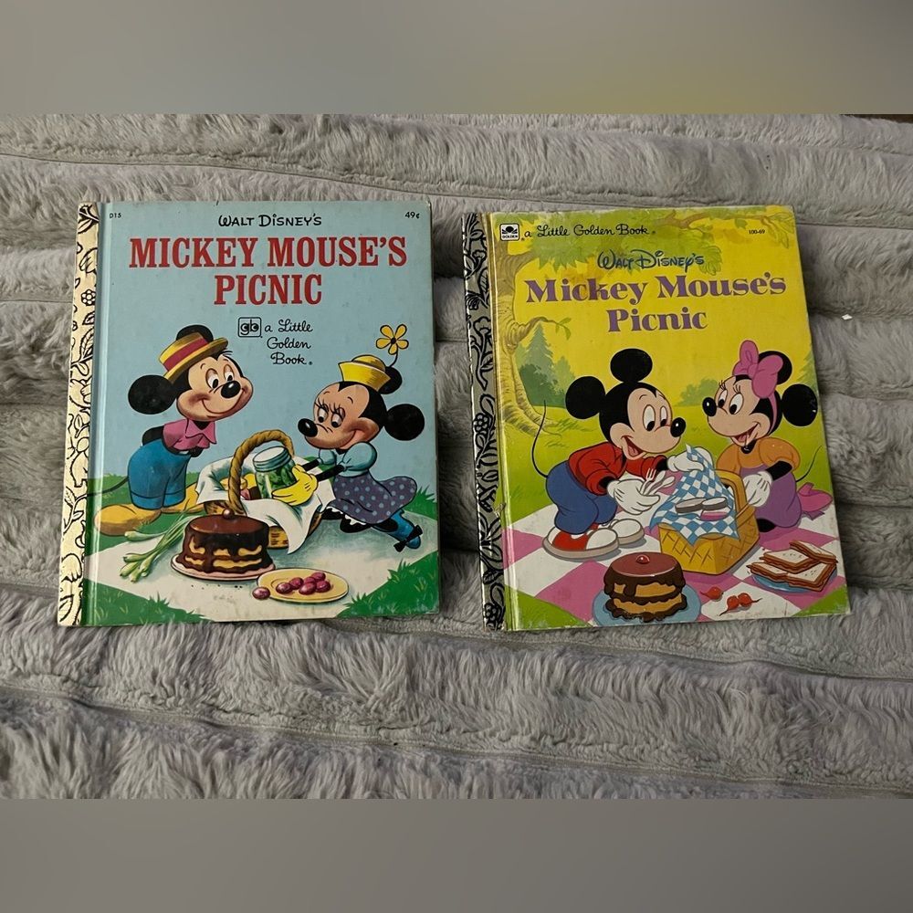 Disney’s Mickey Mouse Picnic A Little Golden Book